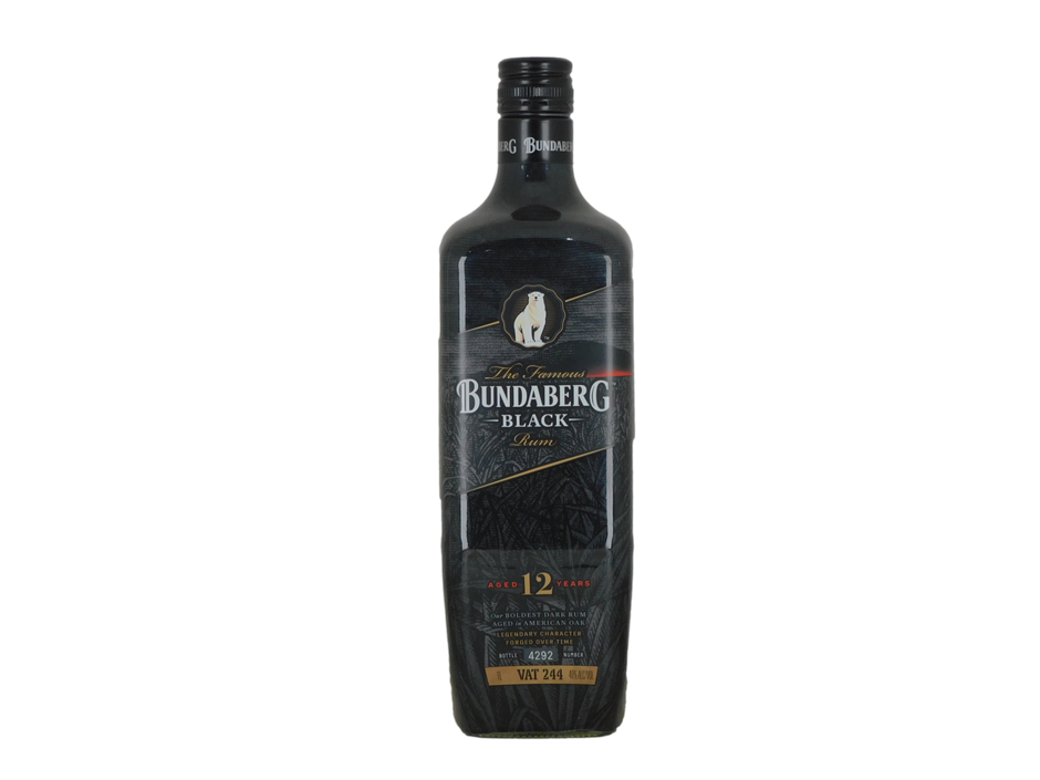Bundaberg Black Rum VAT 244 #4292 (1x 1L), QLD.