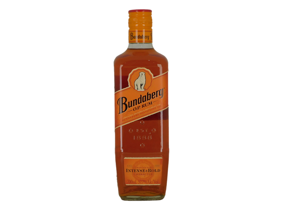 Bundaberg O.P. Rum (1x 700mL), QLD.