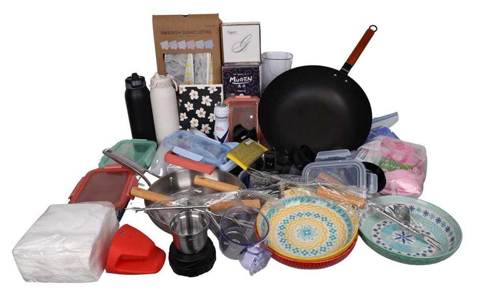 Assorted Kitchen Products, Incl: ELLO, SABCO & More. N.B: Some items are da