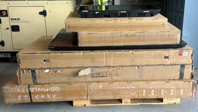 8 x Assorted Smart TV, Assorted Sizes. Includes Sony, Samsung, TCL, Hisense