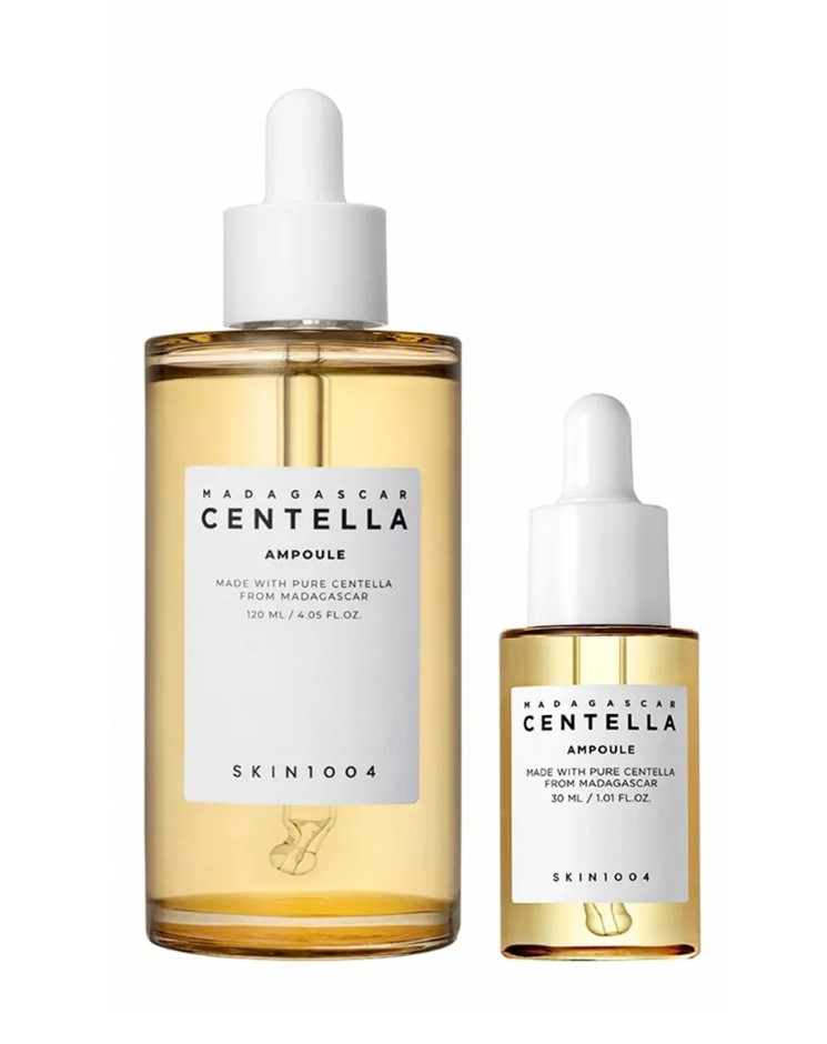SKIN1004 Madagascar Centella Ampoule 2pc Set, 120ml & 30ml.