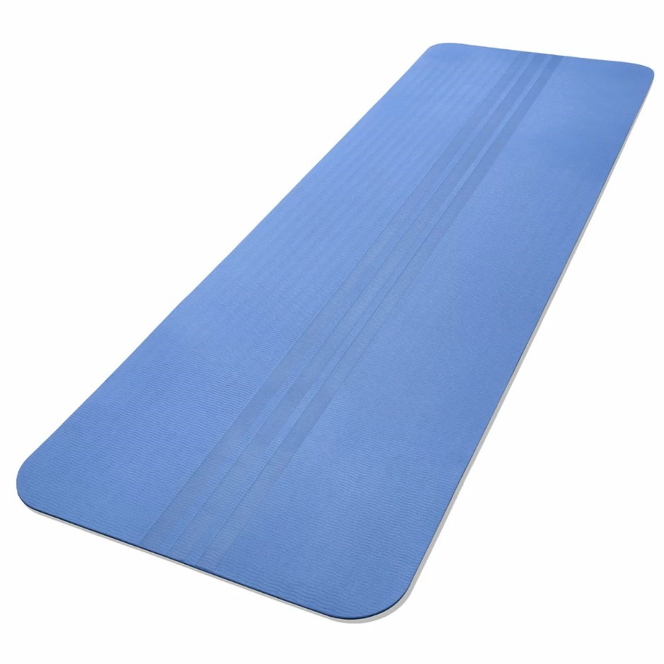 ADIDAS Training Yoga Mat, 6mm, Blue.