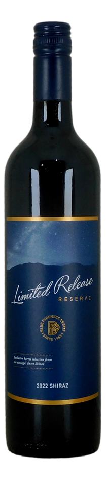 Blue Pyrenees Estate Limited Release Reserve Shiraz 2022 (6x 750ml), Vic.