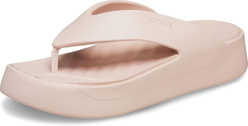 CROCS Women's Getaway Platform Flip, Quartz, US8W/EU38-39, 209410. Buyers