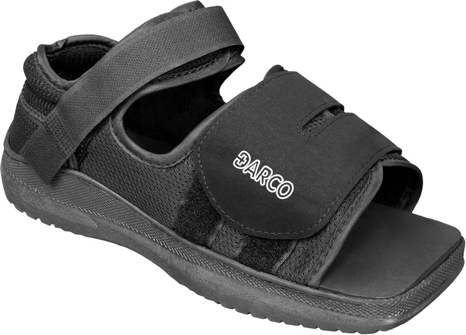DARCO Medical Recovery Post-op Paediatric Shoe, Child Size, Black, MQPB. B