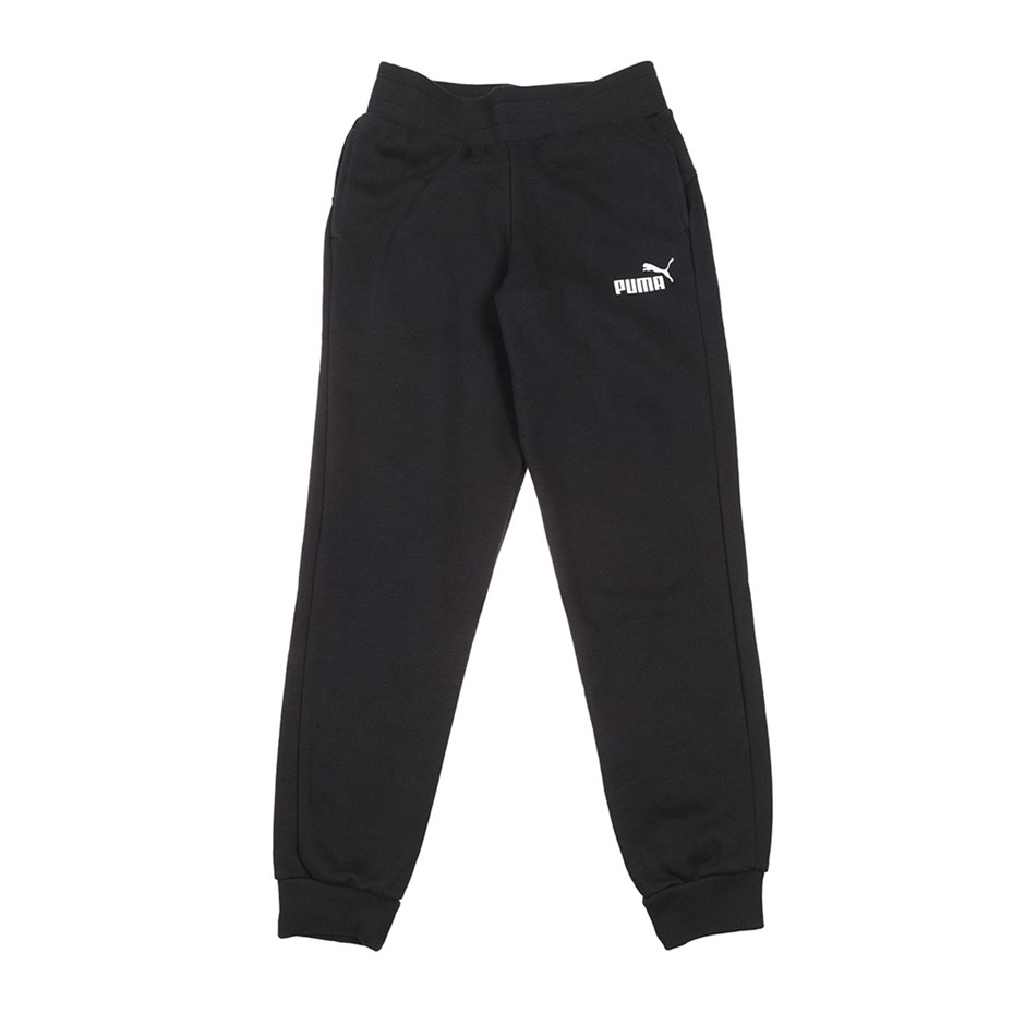 PUMA Girls' ESS Fleece Cuff Leg Sweatpants, Size S (10), Cotton/Polyester,