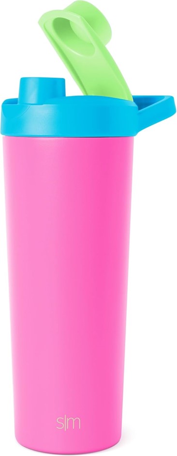 SIMPLE MODERN Stainless Steel Shaker Bottle with Ball 24oz