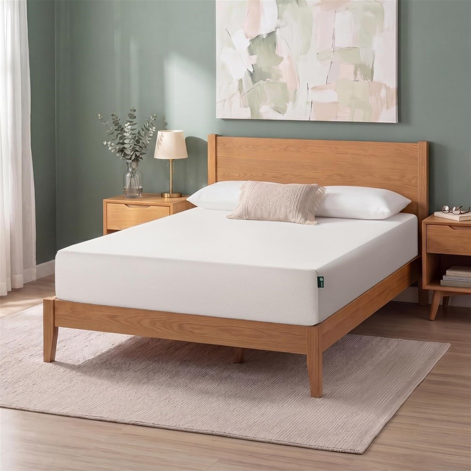 ZINUS DOUBLE 12 Inch Green Tea Memory Foam Mattress