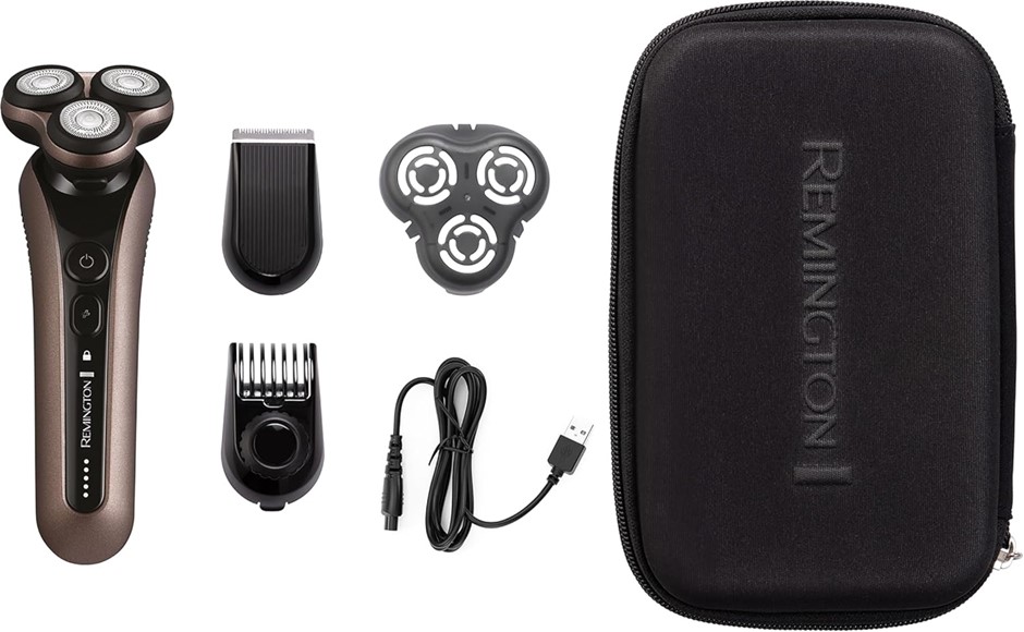 REMINGTON Limitless X9 Rotary Shaver, Bronze & Black, Model XR1790AU. NB: N