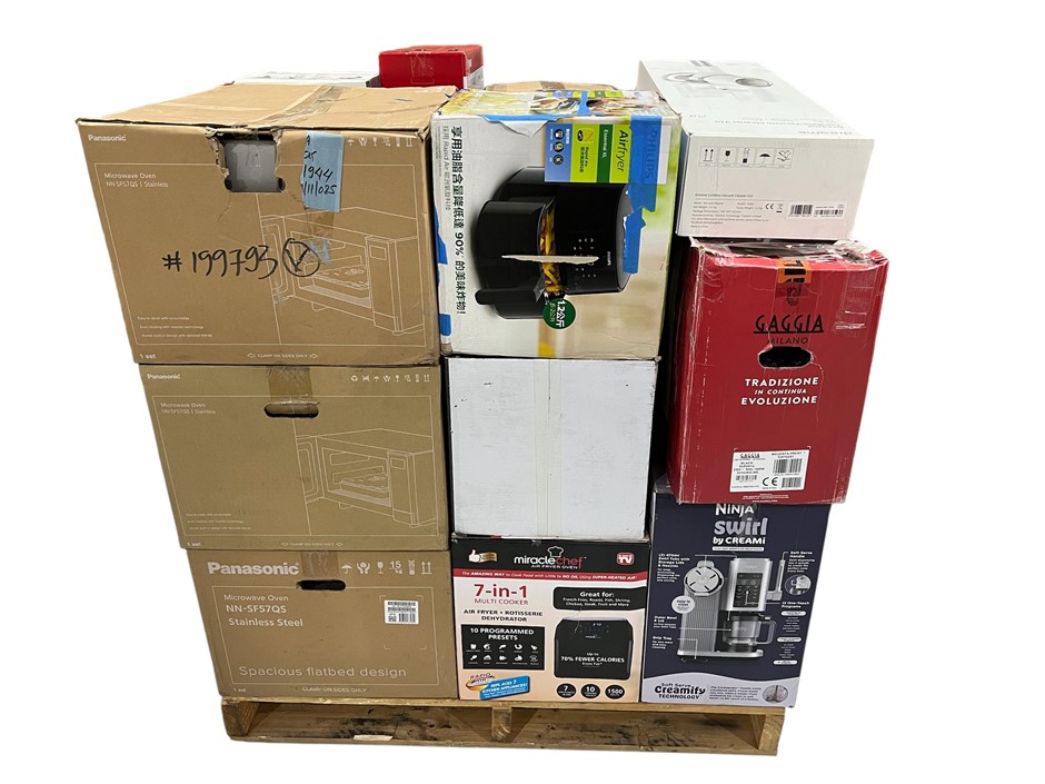 25 x Returned Assorted Kitchen and Home Appliances, comprising: Total