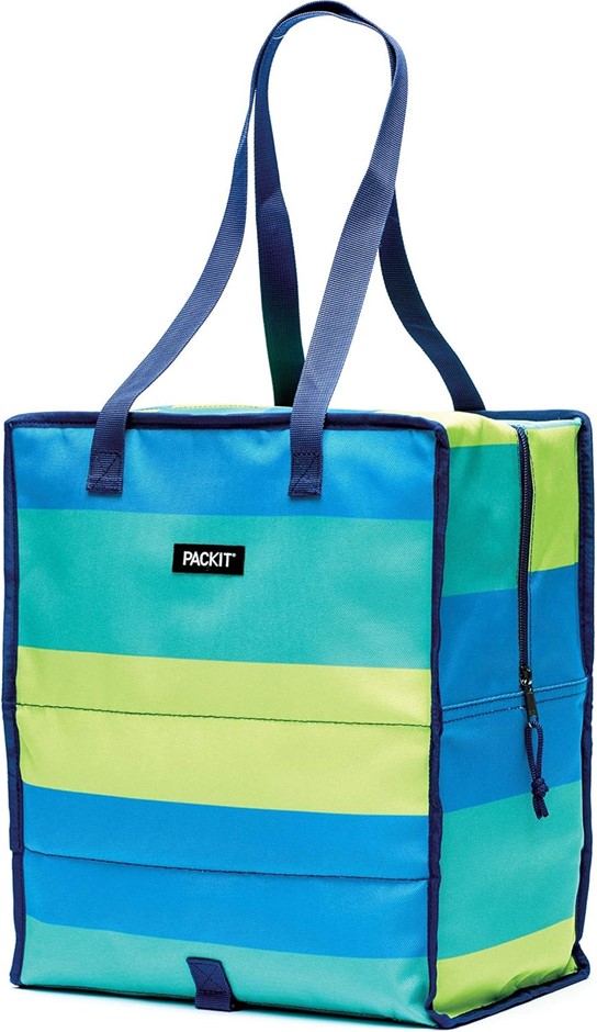 FREEZABLE Grocery Tote Bag Fresh Stripe