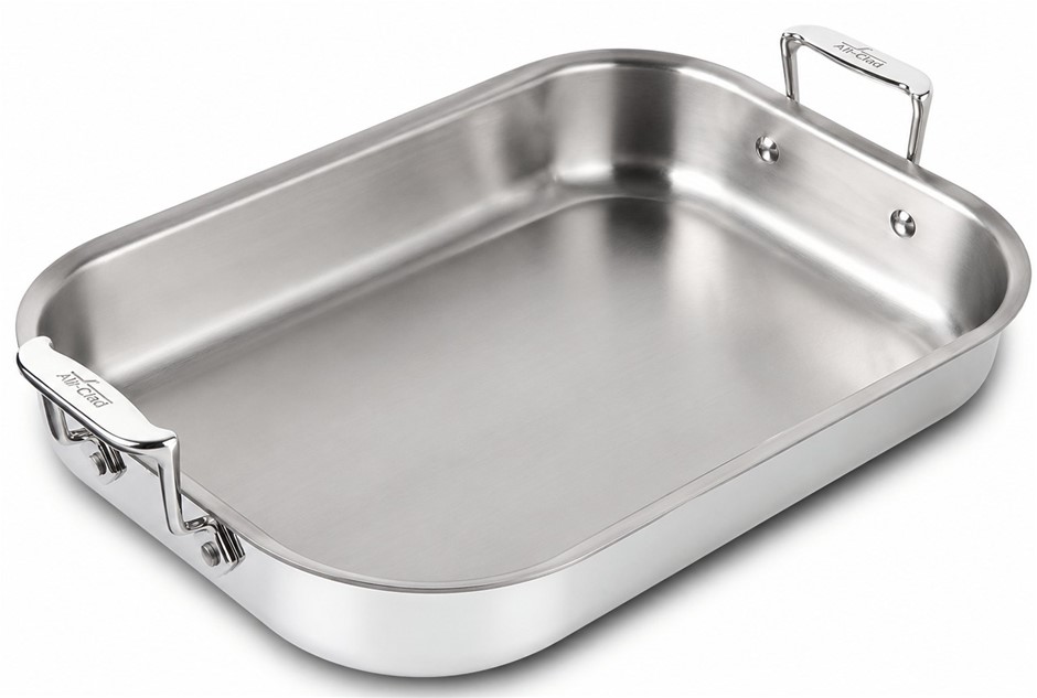 ALL-CLAD 59946 Stainless Steel Lasagna Pan Specialty Cookware, 37 x 30 x 6c