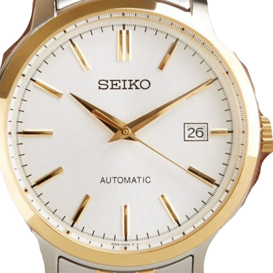 SEIKO 41.2MM STAINLESS STEEL SRPH92K AUTOMATIC TWO-TONE BXP & COA