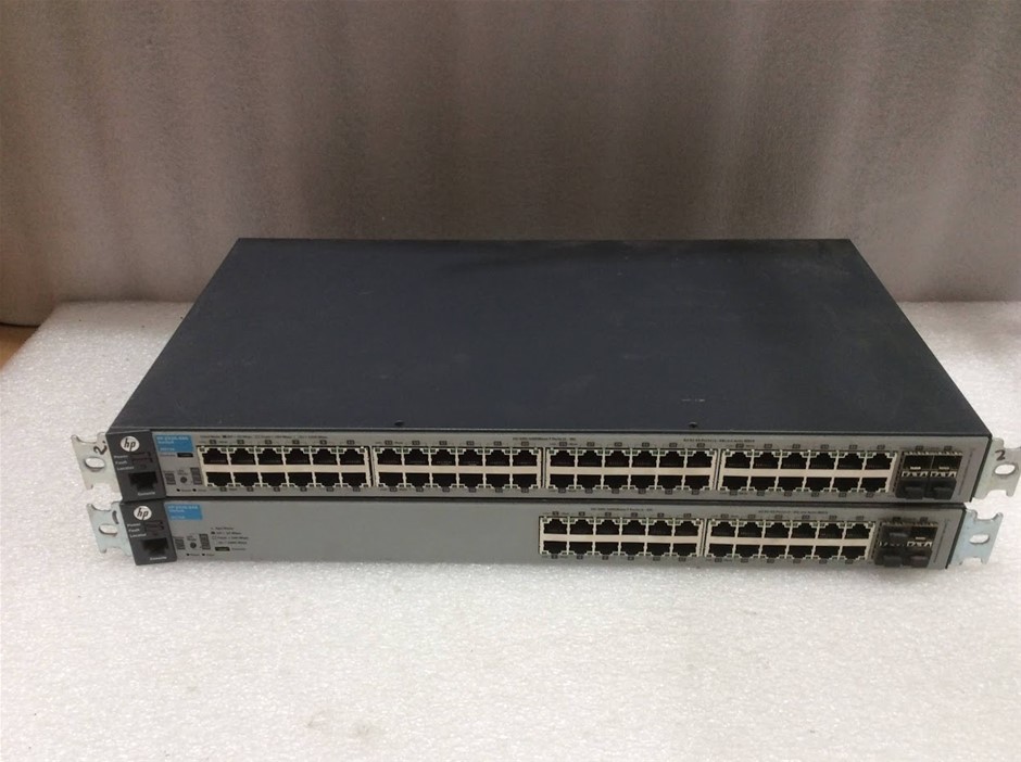 HP J9775A 2530-48G Ethernet Switch + HP J9776A 2530-24G Ethernet Switch