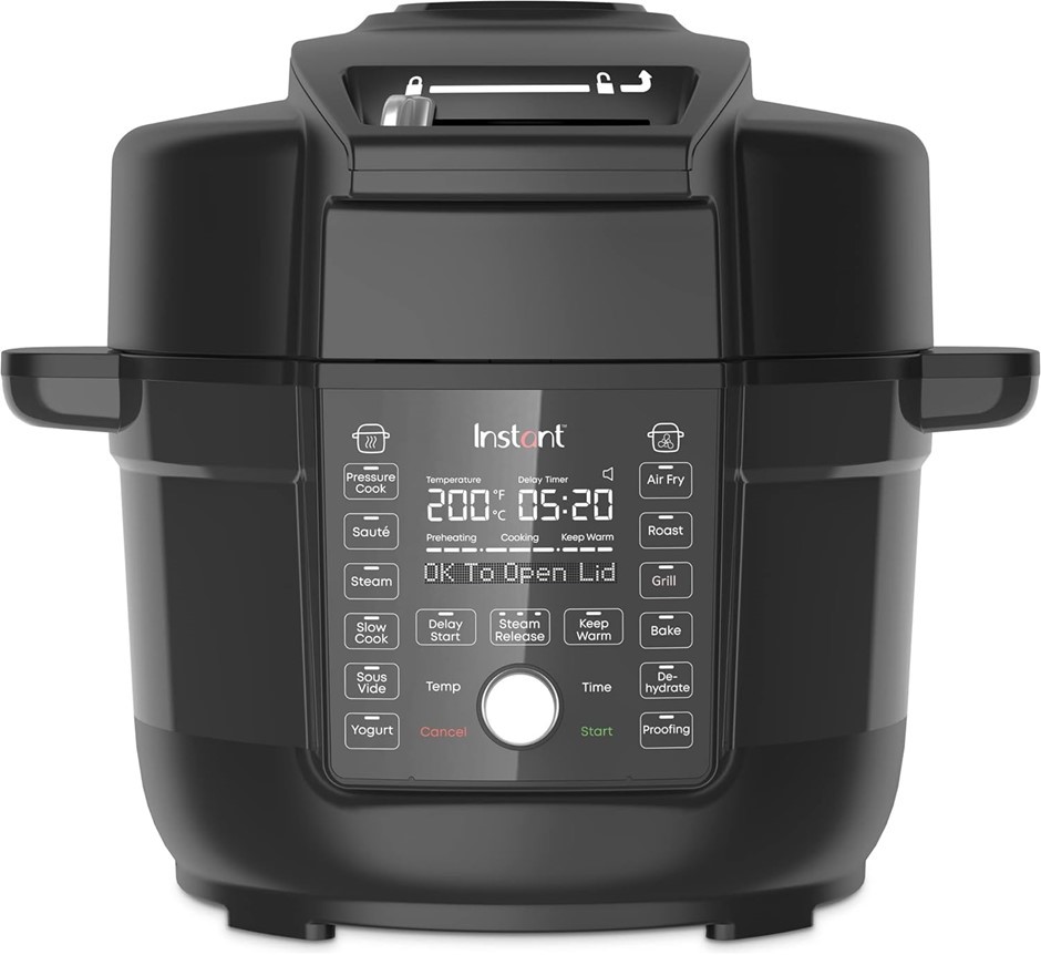 INSTANT Pot Duo Crisp Ultimate Lid, 13-in-1 Air Fryer and Pressure Cooker C
