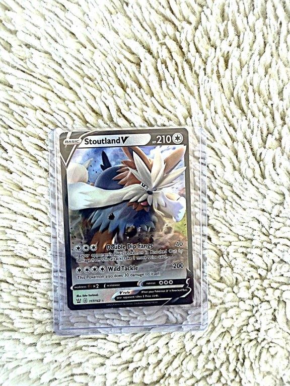 Stoutland V 117/163 – Battle Styles – Raw Pack Fresh
