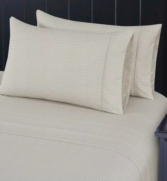 SOUTH POINT 4pc Sheet Set, King Single, Ernesto Tile. NB: Not in original p