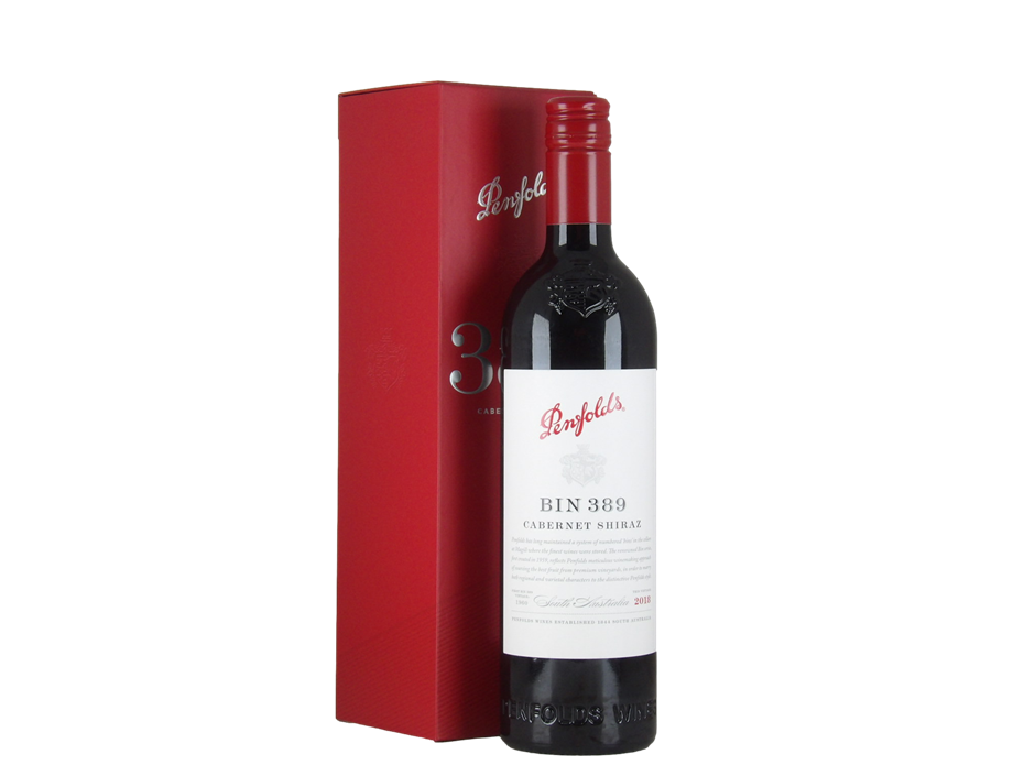 Penfolds Bin 389 2018 (1x 750mL), SA.