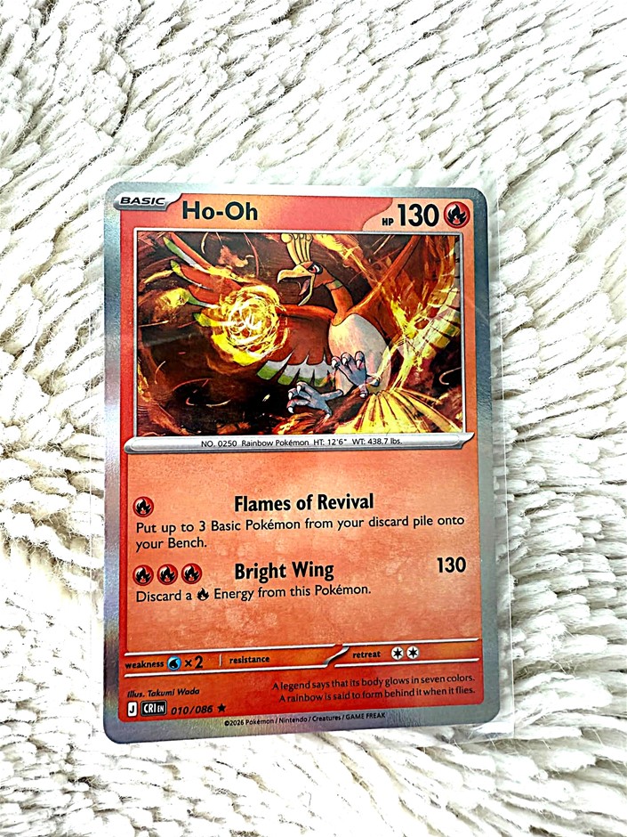 TOC Pristine ten Reshiram V Japanese RR card graded condition artwork promo