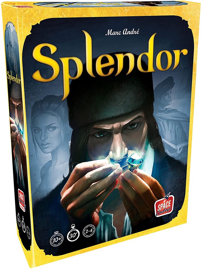 ASMODEE Space Cowboys Splendor Board Game, Multiplayer.