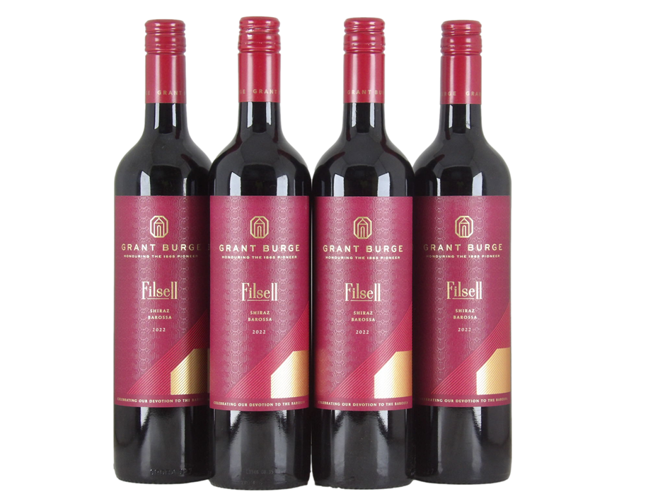 Grant Burge Filsell Shiraz 2022 (4x 750mL) Barossa Valley
