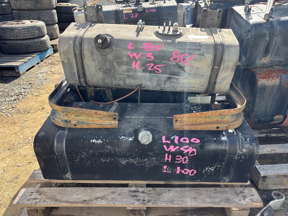 3 x Diesel Fuel Tanks (Suit Rigid Truck)