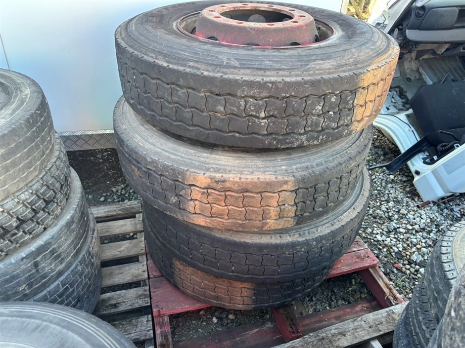 4 x 10 Stud Tyres & Rims