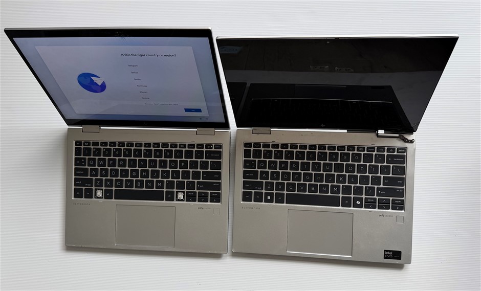 HP Elite x360 830 G11 2-in-1 Laptops - For Parts (Lot of 2)