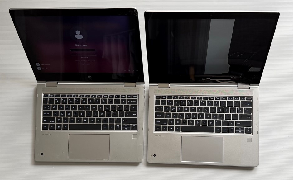 HP Pro x360 435 G10 Windows Laptops - For Parts (Lot of 2)