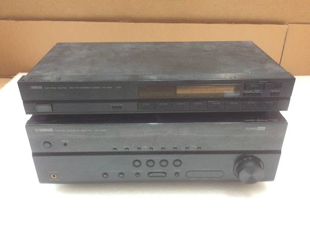 Yamaha AM/FM Stereo Tuner& Natural Sound AV Receiver (Lot of 2)