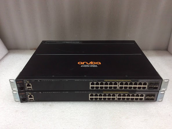 aruba J9727A 2920-24G PoE+ Switch (Lot of 2)