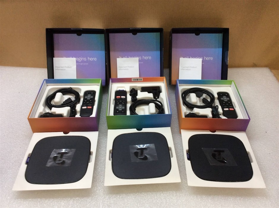 Telstra TV 2 4700TL Streaming Media Player- New Unboxing (Lot of 3)