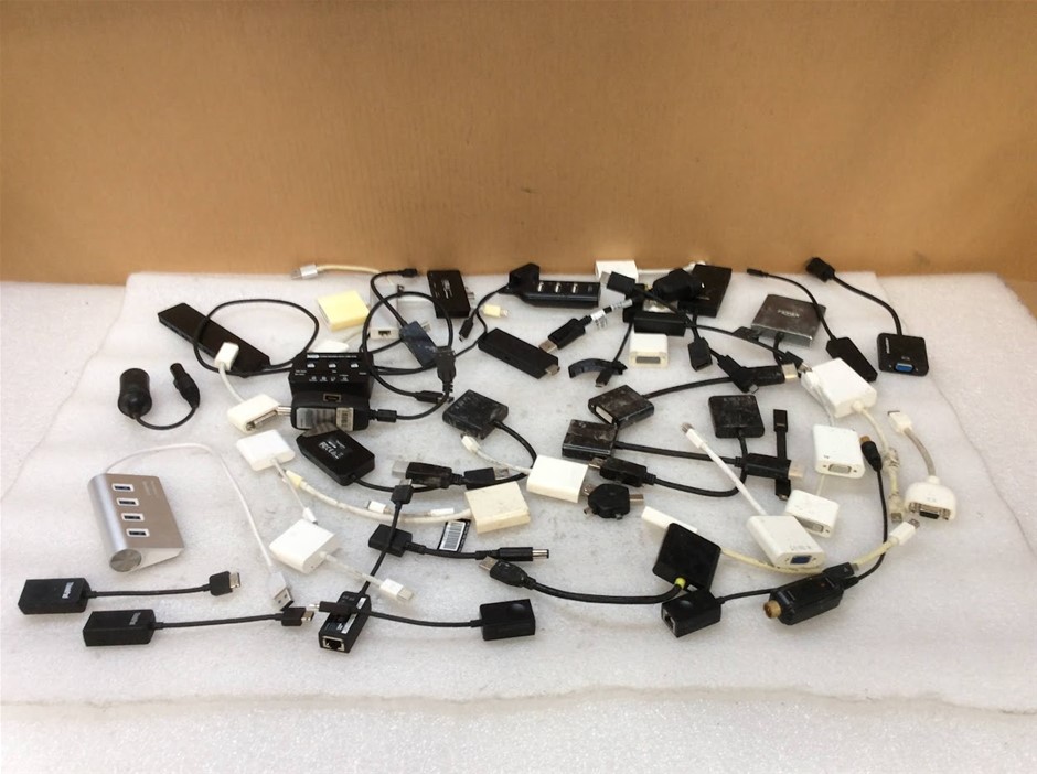 Mixed Video Adapters, USB Hubs And Connectivity Accessories