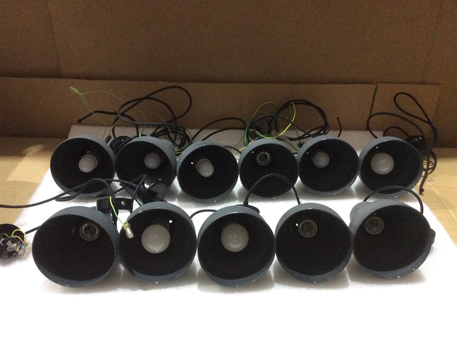Unknown Brand Unknown Model Pendant Lights (Lot of 11)