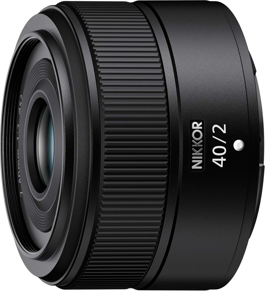 NIKON NIKKOR Z 40mm f/2 Lens | Ultra-Compact All-Purpose Prime | Fast f/2 |