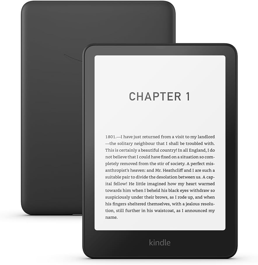AMAZON Kindle Paperwhite (16 GB) – Our fastest Kindle ever, with new 7" gla