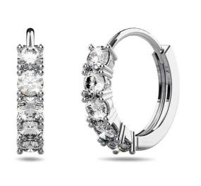 18k white Gold Filled Earrings stamped(18K)
