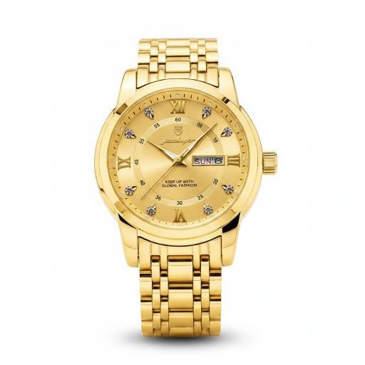 Luxury Full Gold Men's Watch – Premium Gift Box Edition
