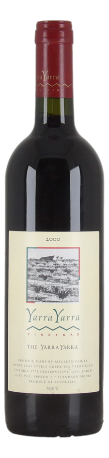 Yarra Yarra The Yarra Yarra Cabernet Blend 2000 (1x 750mL), Yarra Valley