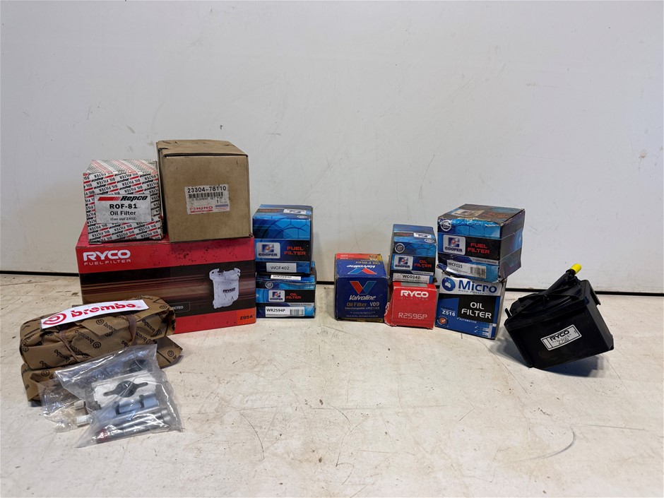 Various Car/ Light Truck Parts, Filters