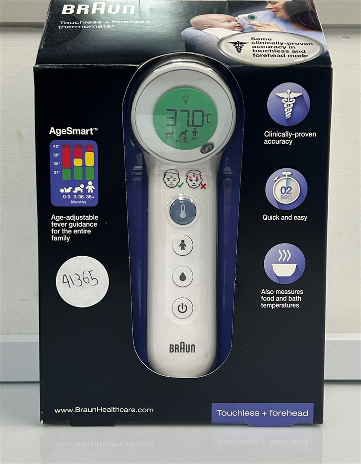 BRAUN ThermoScan 7+ Ear Thermometer with Night Mode