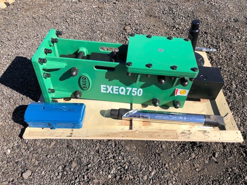 Hydraulic Skid Steer / Excavator Post Driver (Unused)