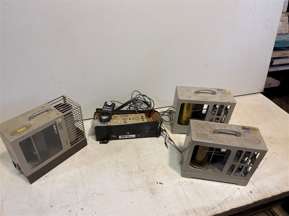 Used Hioki Power Recorder and Various Thermohygro Graphs