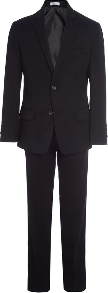 0058-3140674 · Calvin Klein boys 2-piece Formal Suit Set Business Suit Pants Set, Size 12