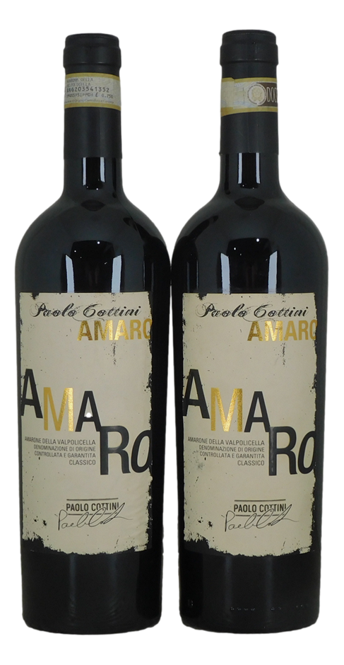 Paolo Cottini Amarone Della Valpolicella 2010 (2x 750mL), Italy.