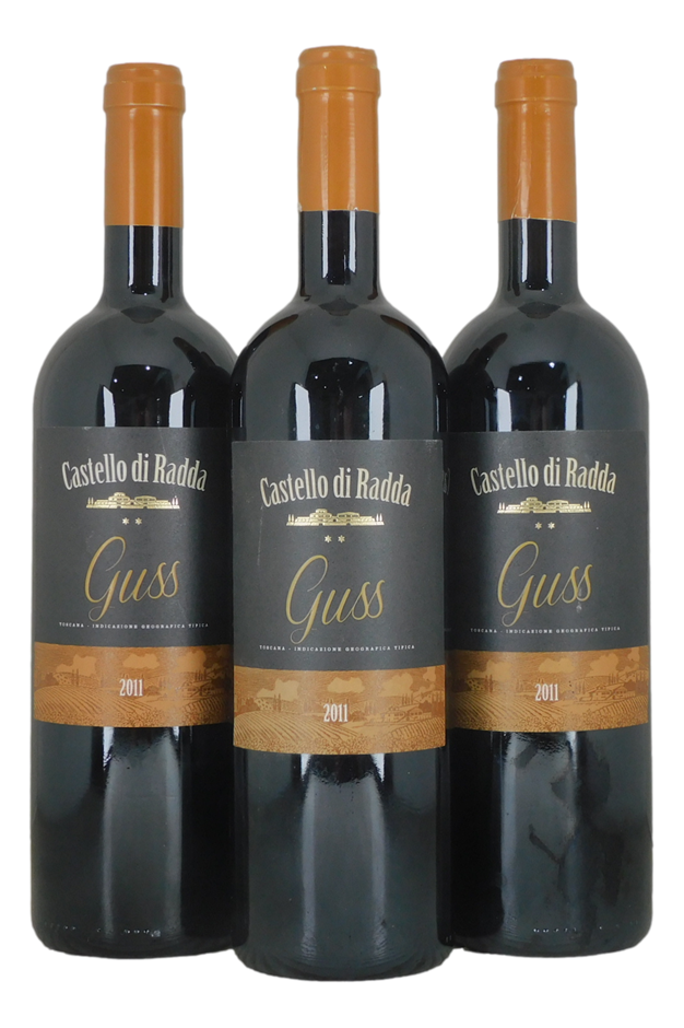 Castello di Radda Guss 2011 (3x 750mL), Toscana.
