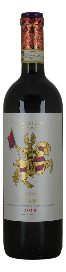 Cavaliere D'oro Gabbiano Chianti 2018 (6x 750mL), Italy