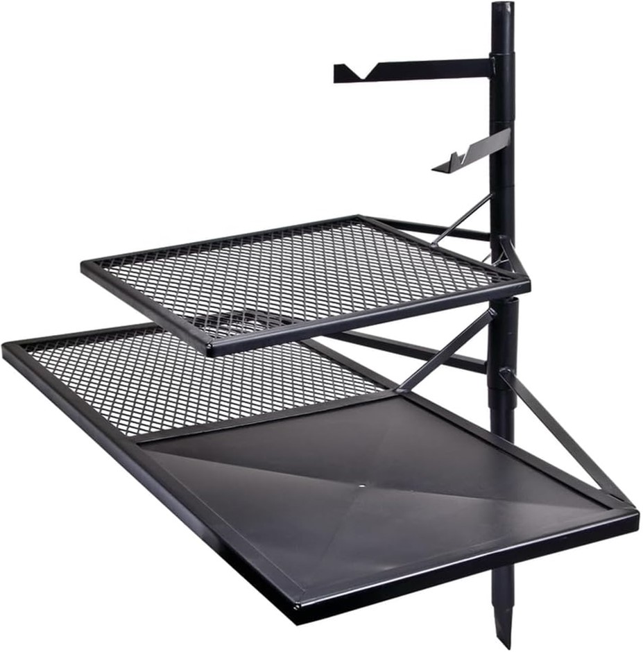 Campfire Camping BBQ Combo Cooking Grill, Large. 930Lx690Wx70Hmm