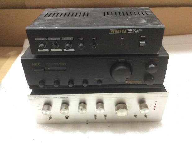 Playmaster Stereo&Redback A 4031C 30W PA&NEC HT-750 Surround SOUND(Lot 3)