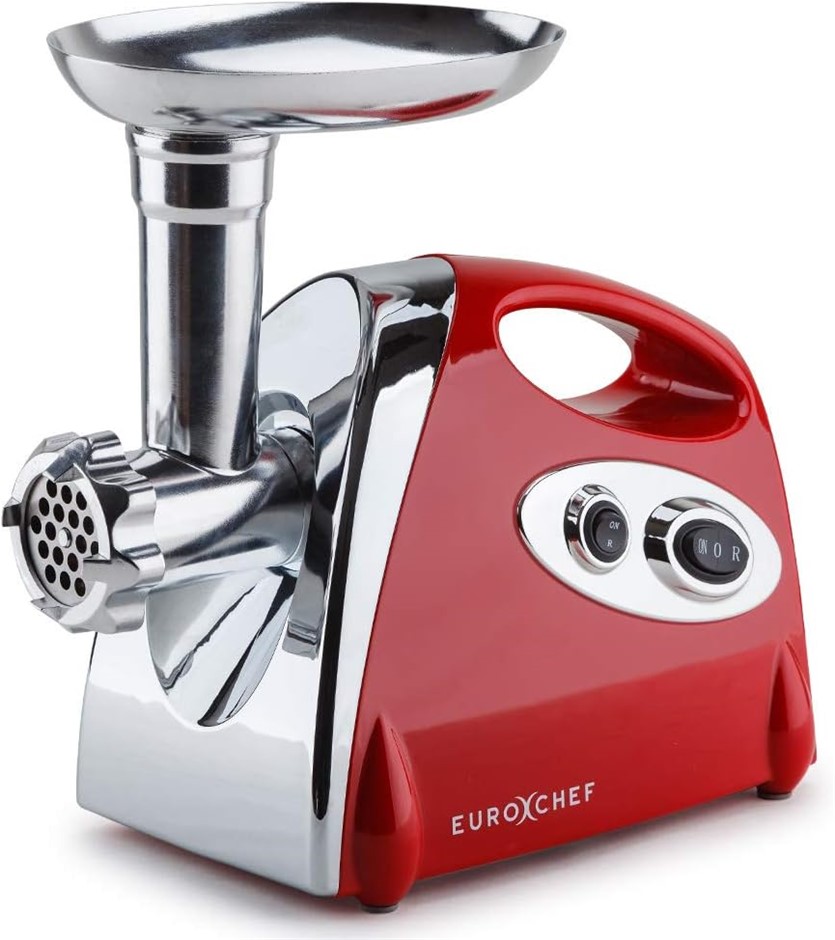EUROCHEF Meat Grinder, Red, MG500.